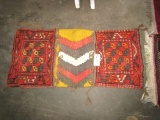 CARPET SADDLE BAGS APPROX 4' X 2'