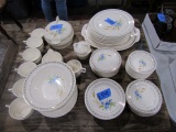 APPROX 60 PCS TRIUMP AMERICAN LIMOGE WHEAT FIELD PATTERN