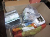 BOX LOT KITCHEN UTENSILS AND MORE