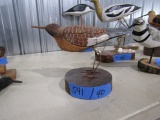 SHORE BIRD CARVING