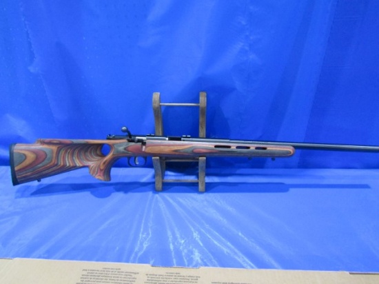 SAVAGE MOD 93R17 BTV 17 HMR BOLT ACTION THUMB HOLE STOCK HEAVY BARREL SN 08