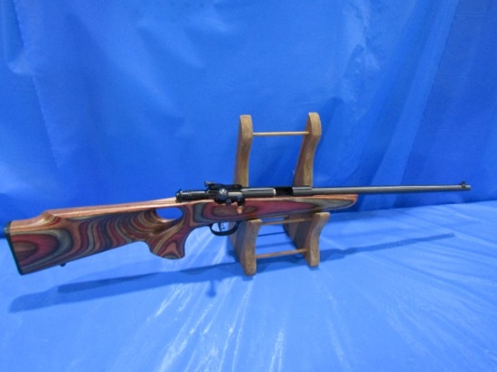 SAVAGE MOD CUB T 22 LR BOLT ACTION SHORT LAMENATED THUMB HOLE STOCK SN 0961