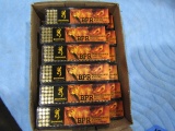 12 BOXES BROWNING BPR 22 LR 40 GR HOLLOW PT 100 PER PACK