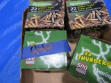 4 BOXES REMINGTON THUNDERBOLT AND GOLDEN BULLET 500 RDS AND 550 RDS 22 LR R