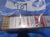 2 BOXES WINCHESTER SUPER X 22 LR PLATED HOLLOW POINT 37 GR 100 RDS