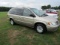 #3605 2002 CHRYSLER TOWN AND COUNTRY 109160 MILES AM FM CD PLAYER 3 RD ROW