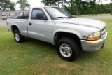 #2801 1998 DODGE DAKOTA 4 WD V8 AUTO AC POWER PACKAGE 157705 MILES AM FM RA