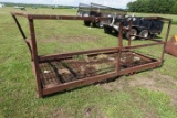 #511 CAGE FOR FORKLIFT 10 X 4 X 4 RAILS APPROX 12' RAILS BENT