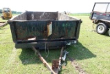 #501 2004 CHAW DUMP TRAILER APPROX 10 X 7 BED TANDEM AXLE RUST ROUGH CONDIT