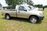 #2901 2003 TOYOTA PICKUP 216466 MI A/C COLD AM FM RADIO CLOT SEAT 2 WD REBU