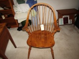 WINDSOR STYLE CHAIR NATURAL FINISH
