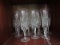 12 7 INCH CRYSTAL CHAMPAIGN FLUTES