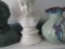 LOT TO INCLUDE BUST OF LITTLE GIRL 15 1/2 INCH TALL POSSIBLY PLASTER AND CO