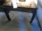 BLACK LACQUER END TABLE 27 X 27 X 22 TALL