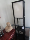 CONTEMPORARY FLOOR LAMP WITH 3 TIERS 63 INCH X 10 X 10