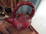 LARGE DECORATIVE TEA POT