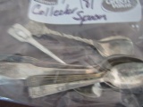 COLLECTION OF COLLECTOR SPOONS INCLUDING 1939 WORLDS FAIR DE FAIR BENJAMIN