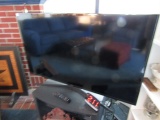 SAMSUNG FLAT SCREEN 48 INCH WITH ENTERTAINMENT CENTER WITH DVD