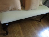 QUEEN ANNE STYLE BENCH 42 INCH X 16