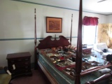 5 PC MAHOGANY BEDROOM SET BY AMERICAN DREW AMERICAN INDEPENDENCE COLLECTION
