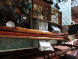 SET OF THREE WALKING STICKS