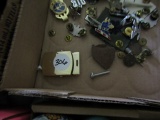 BOX OF MILITARY ITEMS