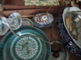BOX LOT ORIENTAL PORCELAIN AND CHINA COLLECTIBLES