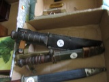 TWO WWII BAYONETS ONE IS USM8