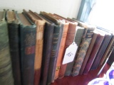 COLLECTION OF OLD BOOKS INCLUDING FRANK FOWLER THE FURTHEST FURY LONDON AND