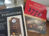 AMERICAN FURNITURE REFERENCE BOOK AND DAVID MCCULLOUGH 1776 ILLUSTRATED EDI
