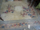 INDIAN WOVEN ORIENTAL DESIGN RUG 12' X 8'7