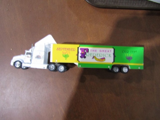 2 GREAT FREDERICK TRACTOR TRAILERS 1995 TOYS