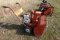 #1514 WALK BEHIND SNOW BLOWER MOTO MOWER SHARK II BRIGGS STRATTON MOTOR
