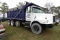 #1001 1995 VOLVO DUMP TRUCK 8 SP HI LO CAT ENG 241607 MILES BRAKE PEDAL LOW