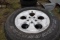 #1506 4 BRIDGESTONE DUCLER AT P255 70R18 ON JEEP RIMS WORN CONDITION