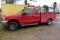 #3901 2001 FORD F250 7.3 DSL 466556 MI WORK BODY AUTO TRANS 4 WD EXT CAB 4