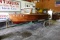 #102 1956 RUNABOUT BOAT AND TRAILER 13 1/2' PLYWOOD BOAT WITH EVINRUDE WHIS