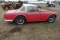 #111 TRIUMPH 49753 MILES SHOWING 4 SP MANUAL CONVERTIBLE TOP NOT RUNNING NO