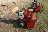 #1514 WALK BEHIND SNOW BLOWER MOTO MOWER SHARK II BRIGGS STRATTON MOTOR