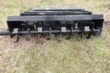 #1503 NEW JCT 6' ROTO TILLER ON QUICK HITCH ATTACHMENT