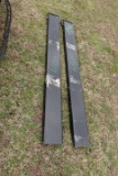 #1504 2 6' PALLET FORK EXTENTIONS