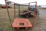 #2802 RED CRADLE FOR GRAIN 4' X 4' FORKLIFT MOUNTS