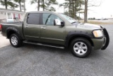 #4801 NISSAN TITAN 4X4 CREW CAB 151956 MILES 5.6 L AUTO TRANS PWR PKG CRUIS
