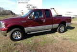 #3002 2005 FORD F250 XLT 4X4 EXT CAB 4 DOOR 108824 MILES 6.0 BULLET PROOF C