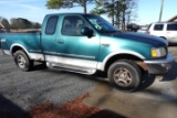 #5501 1997 FORD F150 4 WD EXT CAB 4 WD 148557 MILES AUTO TRANS PWR PKG AFTE
