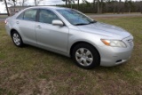 #601 2007 TOYOTA CAMRY LE 75053 MILES 2.4 L 16 VALVE AUTO TRANS PWR PKG CRF