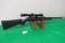 REMINGTON 597 22 LR WITH SYNTH STOCK TASCO SCOPE SN A2649704 THREADED FOR S