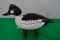 DRAKE GOLDEN EYE DECOY CARVED BY DAVID SCOTT BERLIN MARYLAND BALSA WOOD