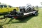 2005 20' RIGID EQUIPMENT TRAILER TANDEM AXLE 6 LUG WHEELS ST 225 75R15 TIRE