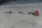 SHINDAWA GAS POWERED POLE HEDGE TRIMMER APPROX 6'